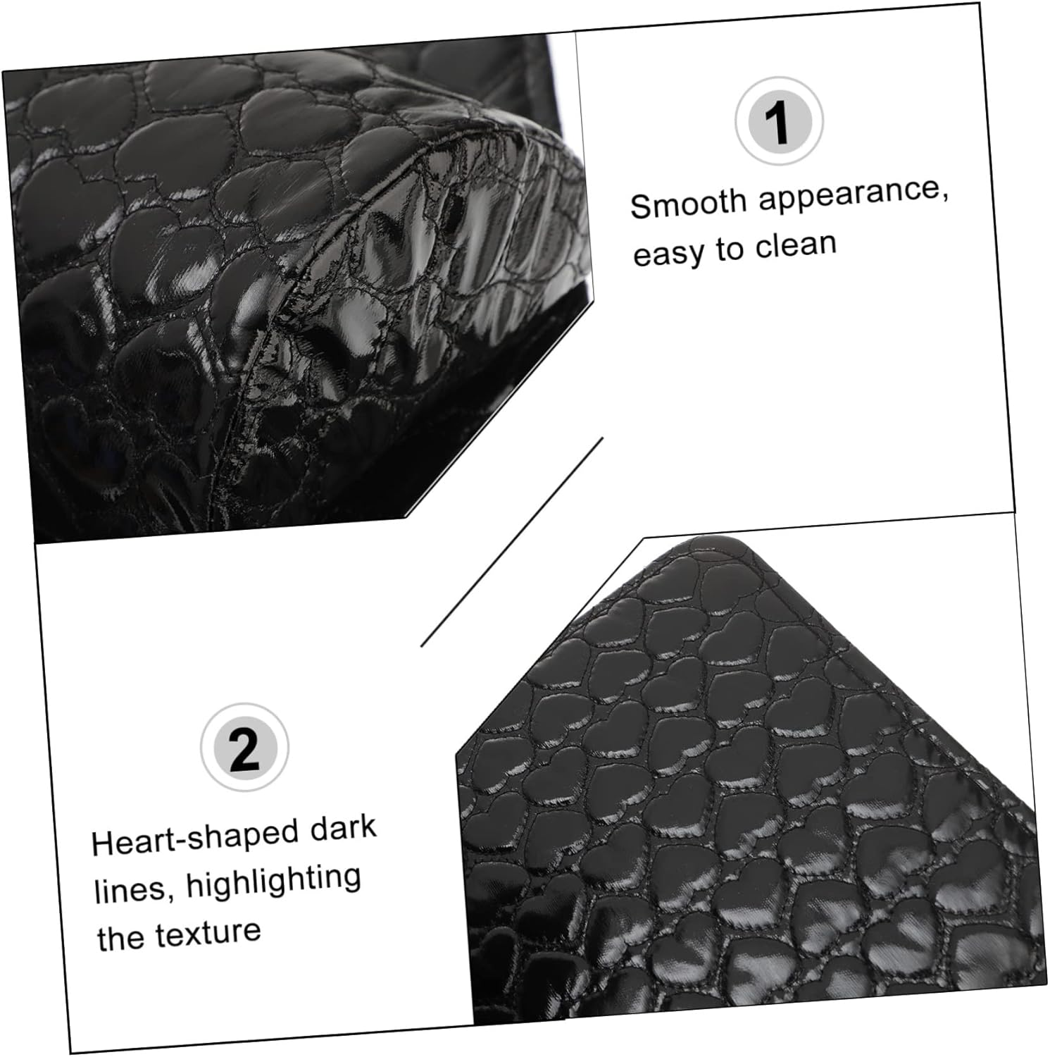 DONFAMDS Nail Art Hand Pillow Manicure LED for Cushion UV Support Rest Salon Polish Pedicure along with Wrist Pad Nail Art Supplies Black image number 4