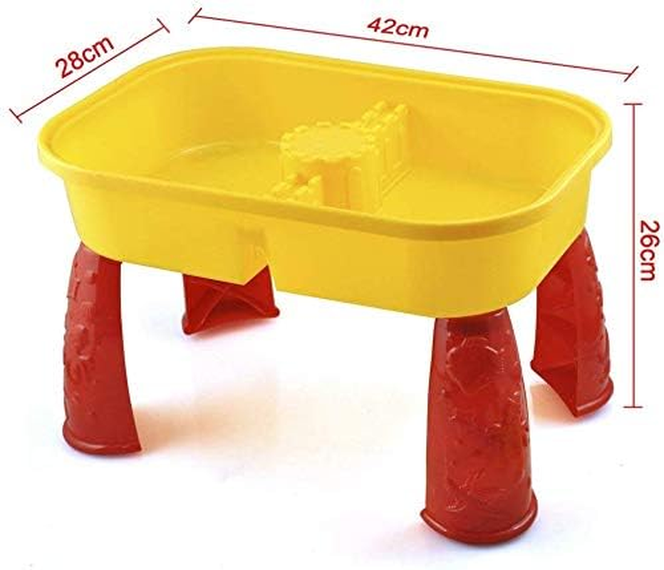 Kandytoys Sand and Water Table with Lid and Accessories - Kids Outdoor Play Garden Sandpit image number 3