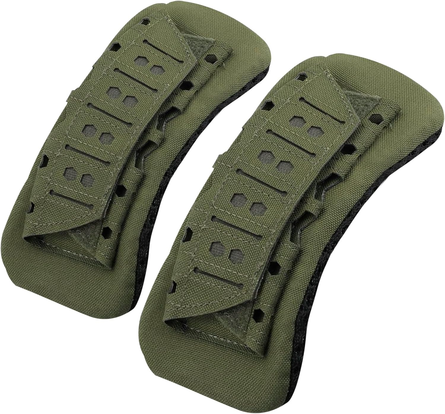 Sekonow 2 Pack Shoulder Strap Pad for Tactical Vest, Breathable Backpack Strap Pads Bag Strap Soft Mesh Cushion Pads for Plate Carrier, Chest Rig, Sling Bag, Duffle Bag