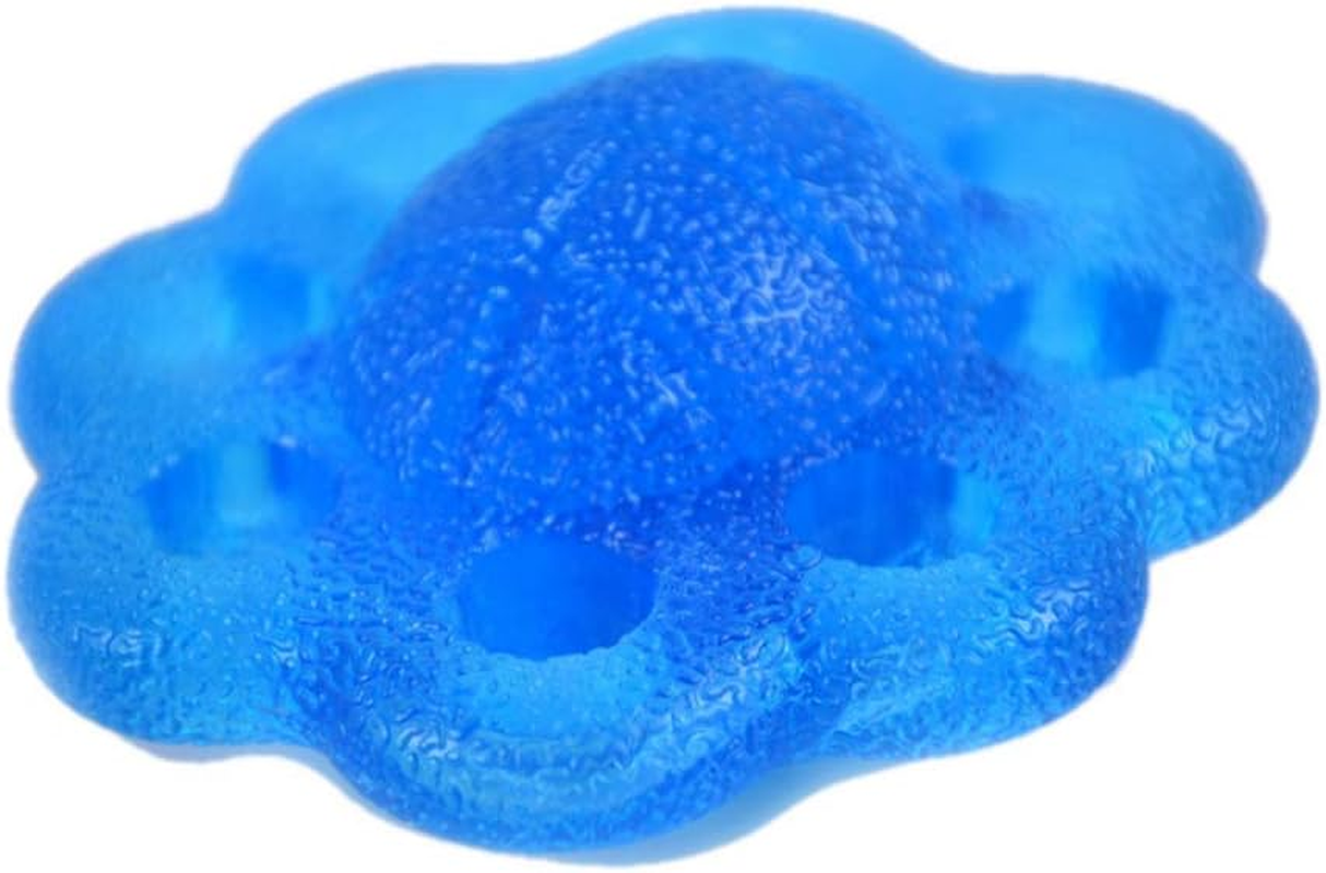 Finger Ball Exerciser, Hand Grips Strengthener, Squeeze Stress Balls Physical Training Strength Exerciser Hand Grip, Portable Hand Exerciser, for Adults, Elderly People and Children(Blue) image number 2