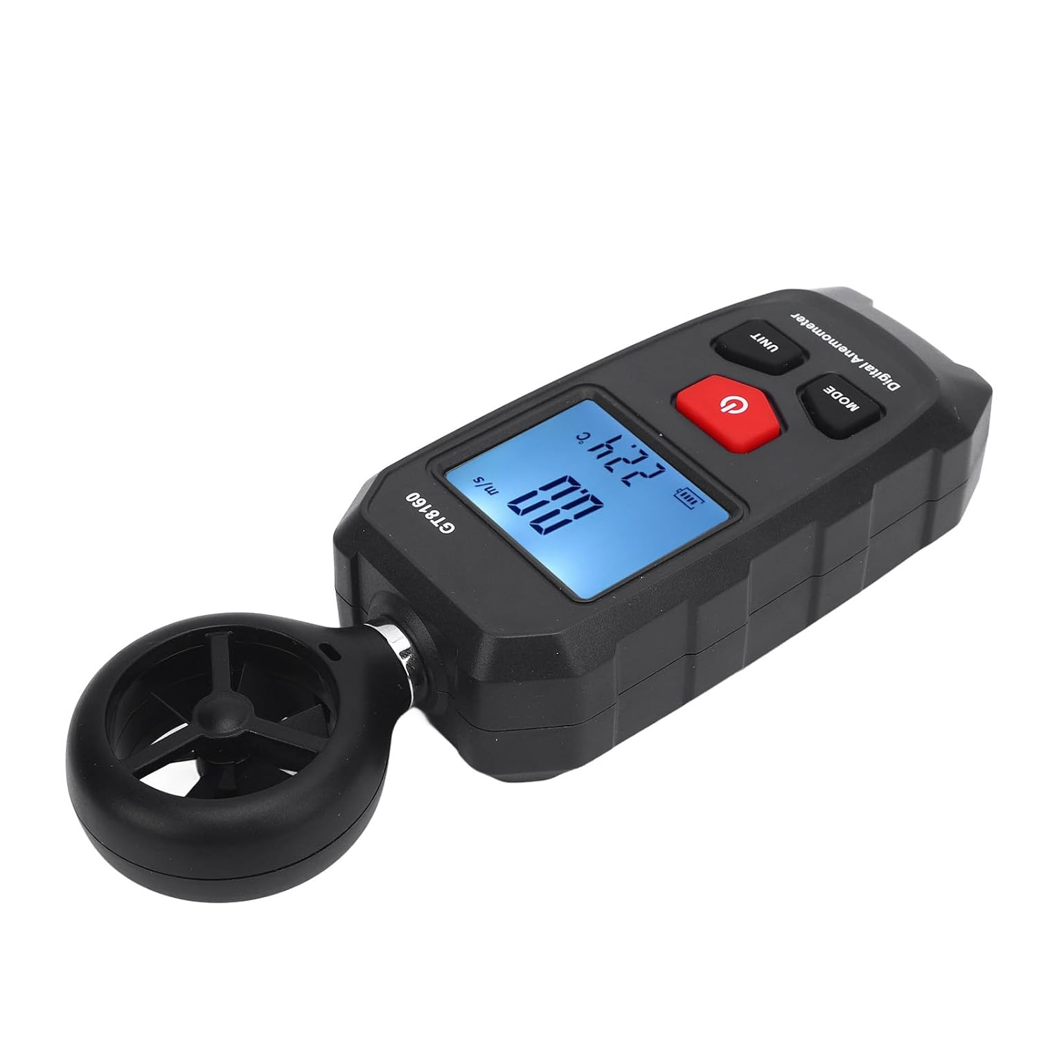 Digital Wind Speed Meter Temperature Humidity Sensing 6 Measurement Units Portable and User Friendly Weather Station Outdoor Wind Wireless Indoor Meter Rain Thermometer Stations image number 6