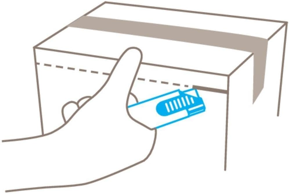 Martor 447.02" Secunorm Handy Mdp-No.447 Cutter, Blue/Silver image number 4