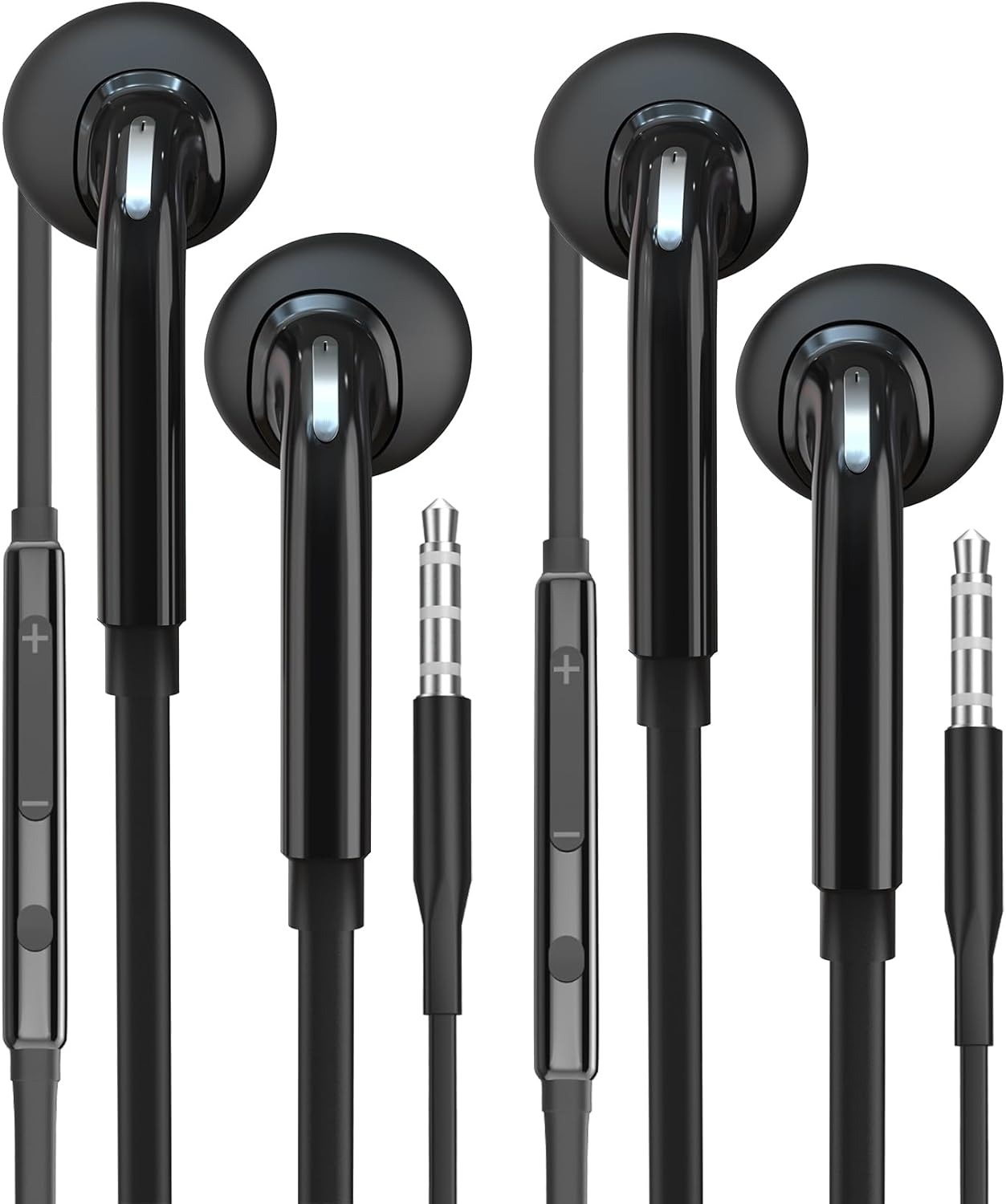 Earphones Wired Gamer (2 Pack) 3.5Mm Jack Headset Gaming Intra Ear Handsfree with Wired Audio Music Sports Compatible with Samsung Galaxy Xiaomi image number 1