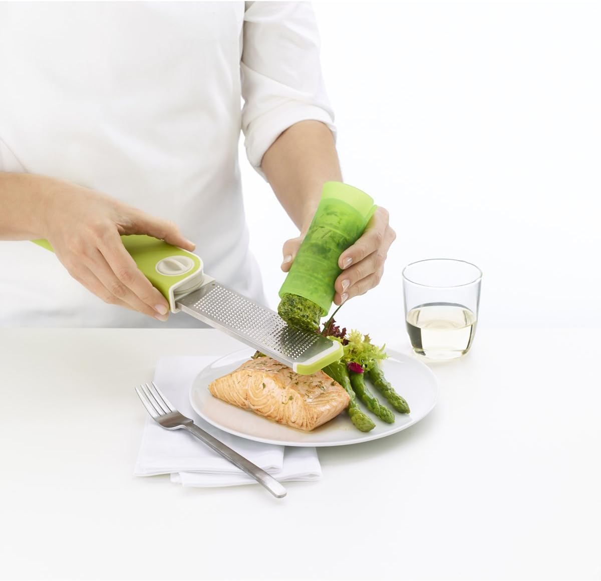 Lekue 0202400V09U004 Plastic Herbs Storage Container, Green, 0202400V09U004 image number 2