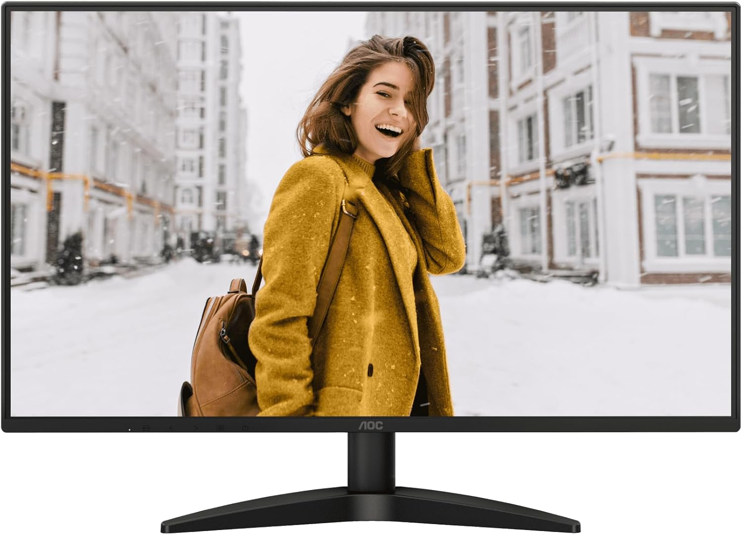 AOC 27-Inch IPS 100Hz Full HD Frameless IPS Monitor image number 4