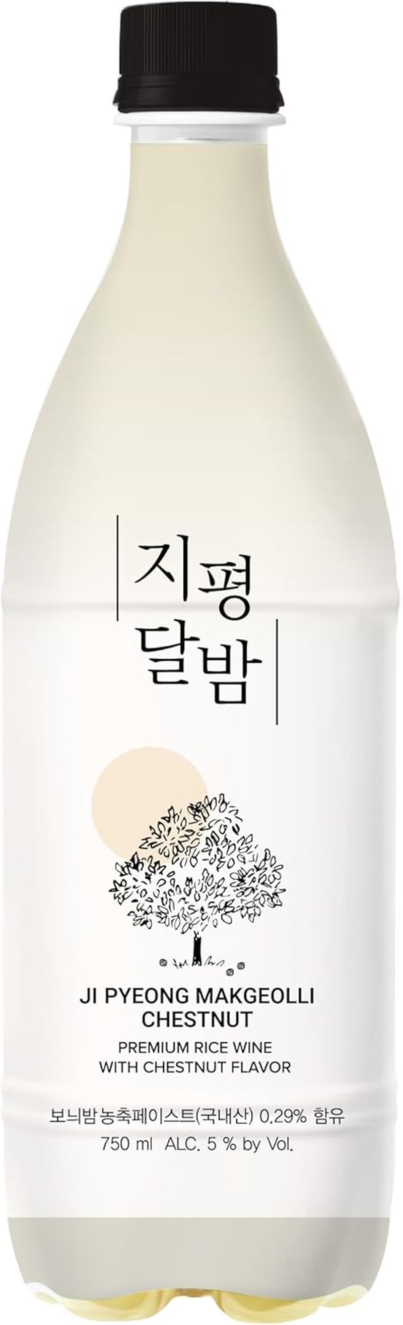 Jipyeong Chesnut Rice Wine Makgeolli (ABV 5%) 750Ml