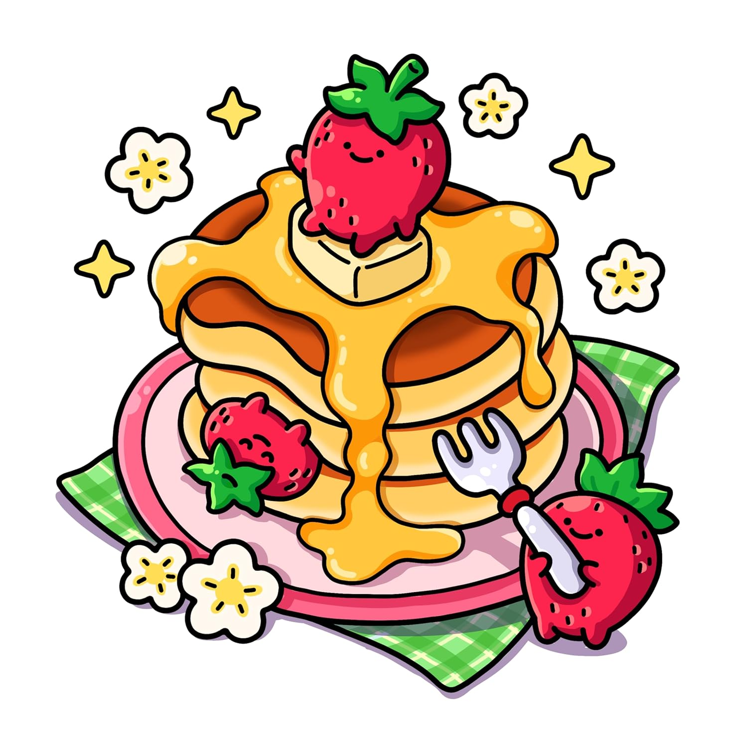 Veggie Life: Fruits and Vegetables Coloring Book for Adults and Teens image number 2