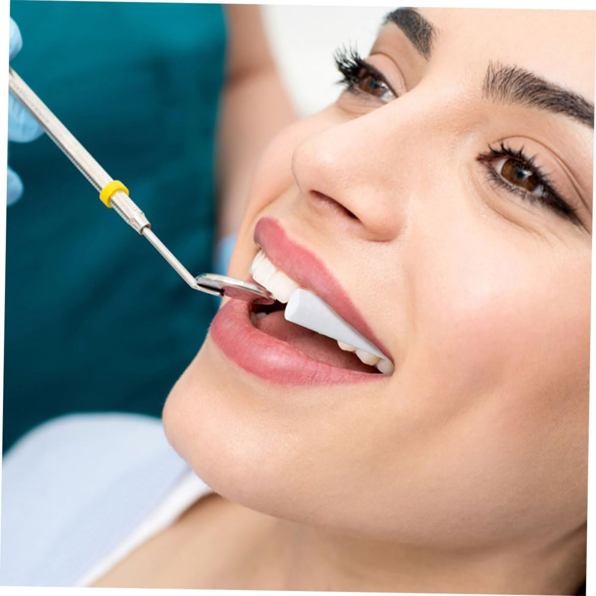 100 Pcs Medium Cotton Rolls for Nose Bleed Plugs and Dental Use Highly Absorbent Medical Cotton Rolls for Adults and Soft Disposable for Liquid Absorption image number 2