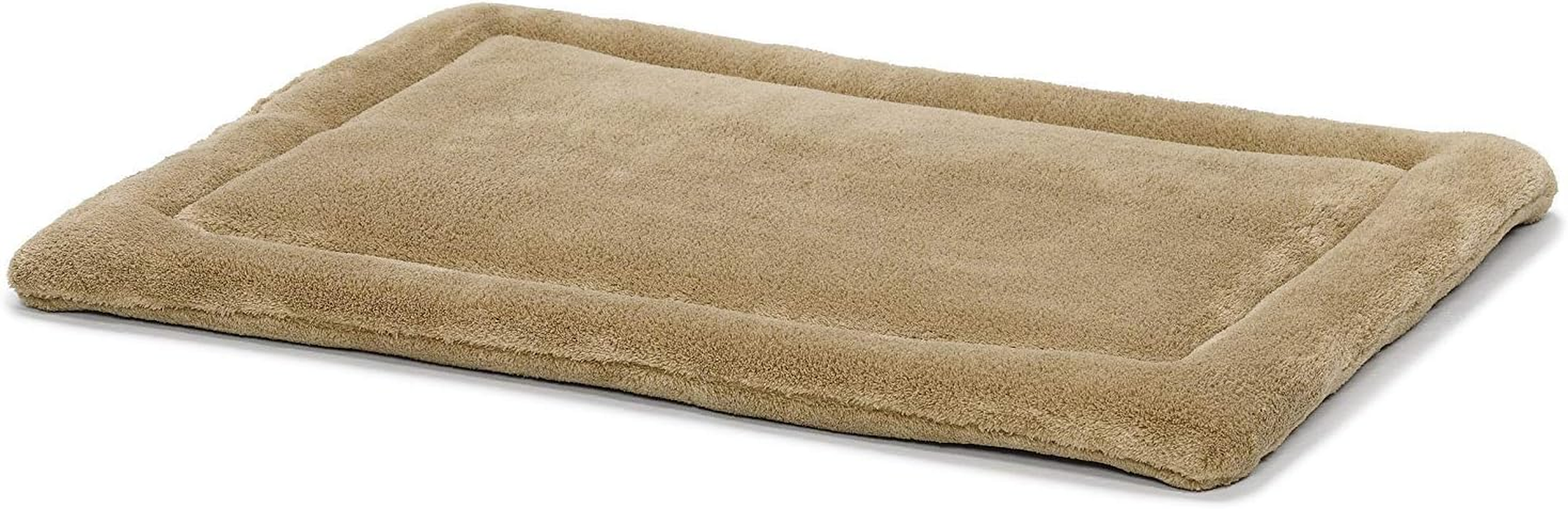 Midwest Homes for Pets Deluxe Micro Terry Pet Bed, Dog Bed & Crate Mat, Taupe image number 2