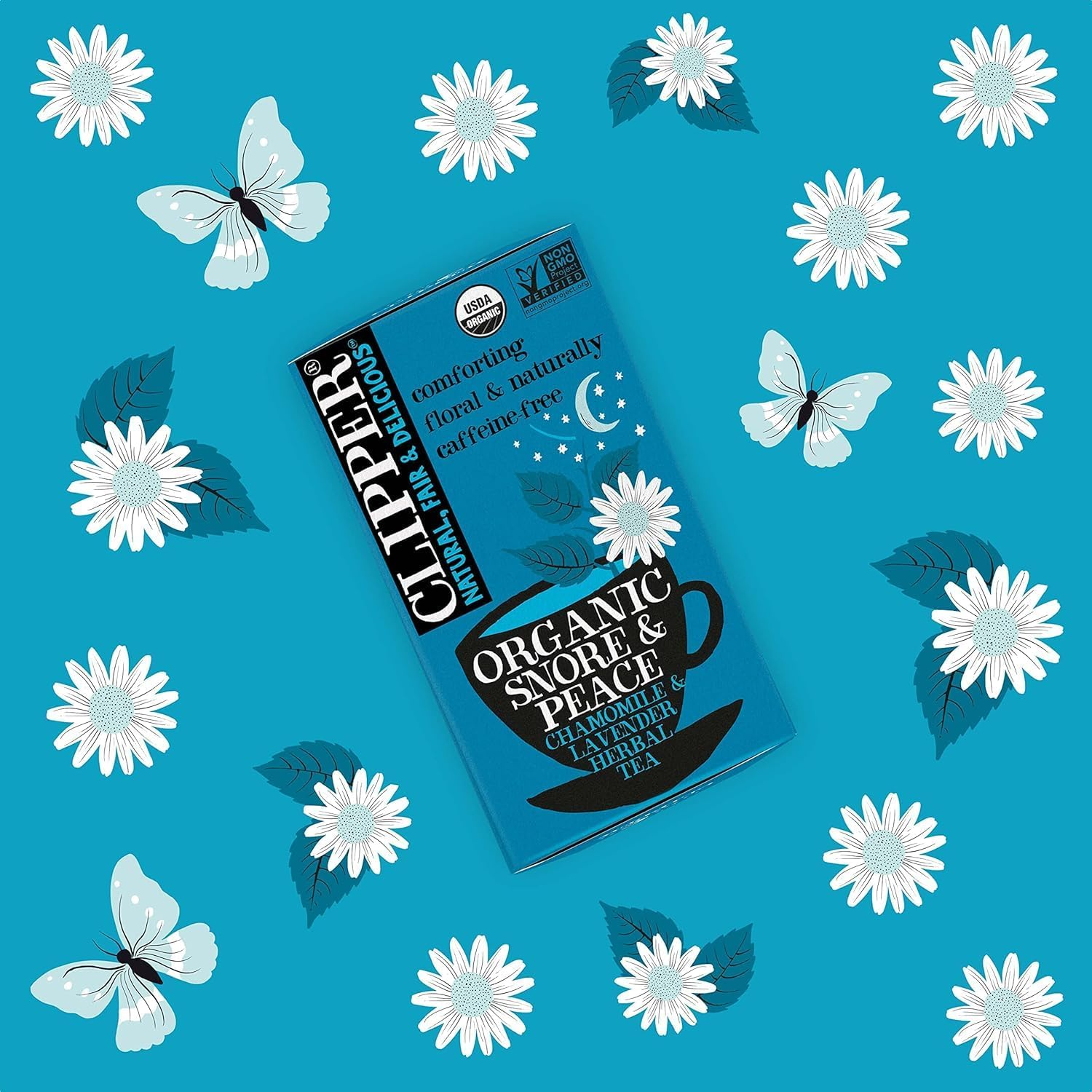 Clipper Organic Snore and Peace Tea, 20 Teabags image number 3