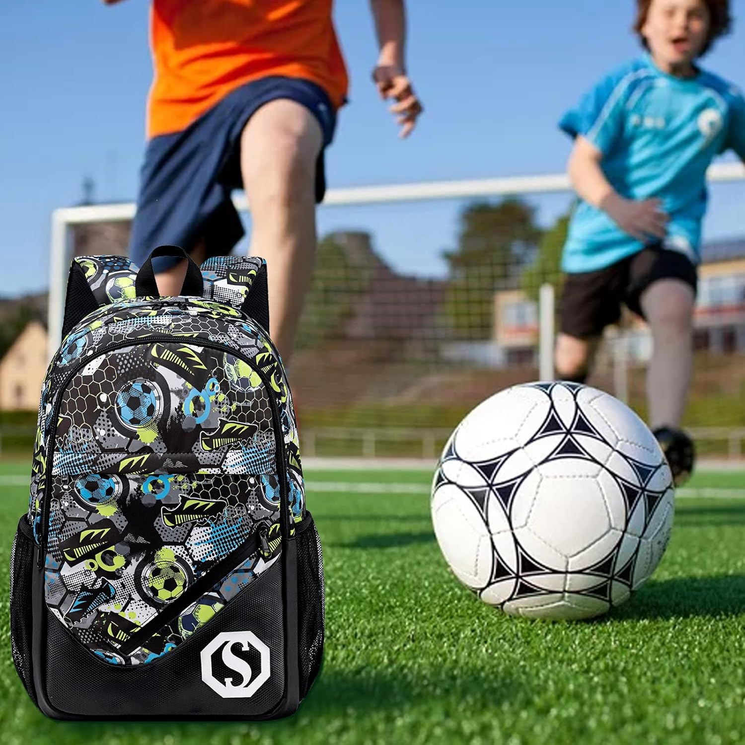 CAMTOP School Backpack Boys Girls Kids School Bookbag Set Student Backpack with Lunch Box and Pencil Case image number 1