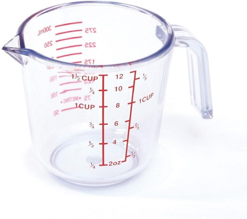 Cuisena Measuring Jug, Clear 300Ml 1.5Cup 98527