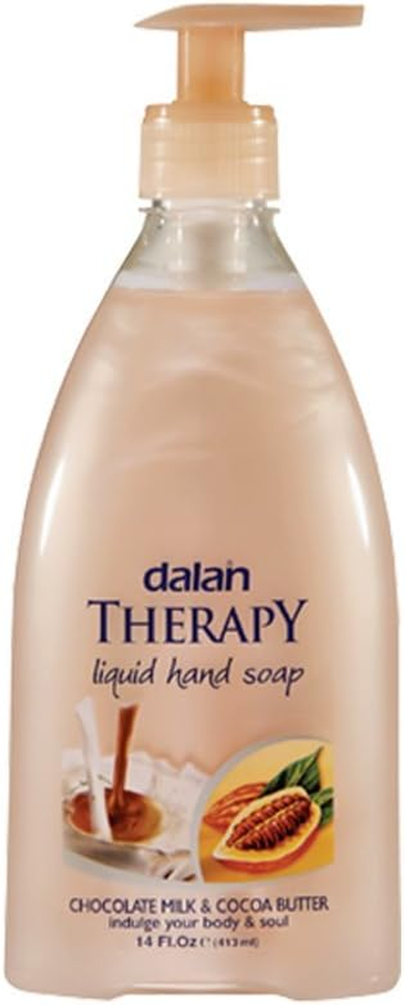 Dalan Therapy Liquid Soap Combo Pack of Lavender & Thyme and Chocolate Milk & Cocoa Butter image number 1