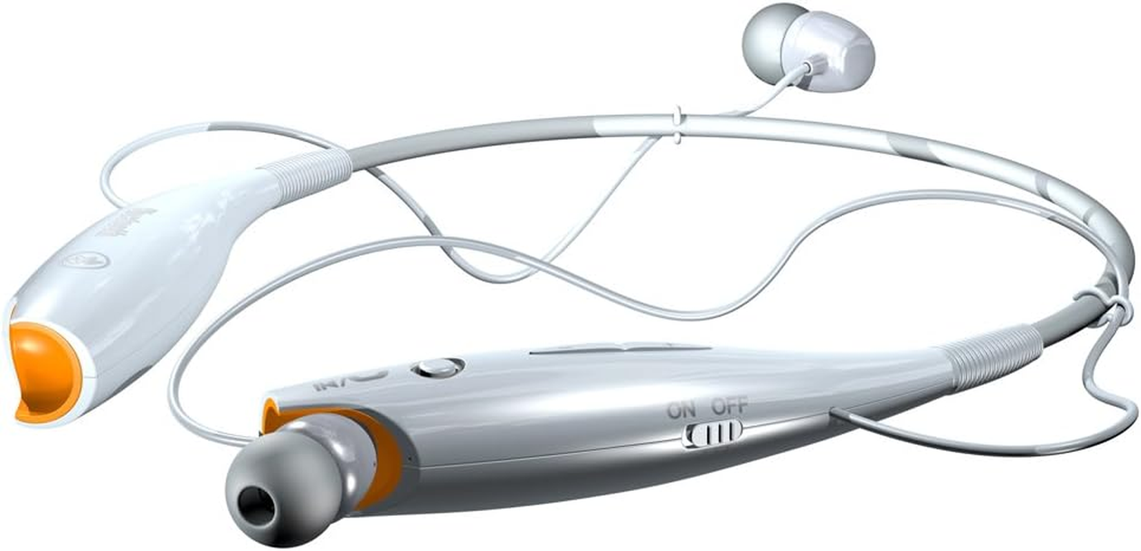 Earphones with Bluetooth and Microphone XX.Y Diamond - White image number 4