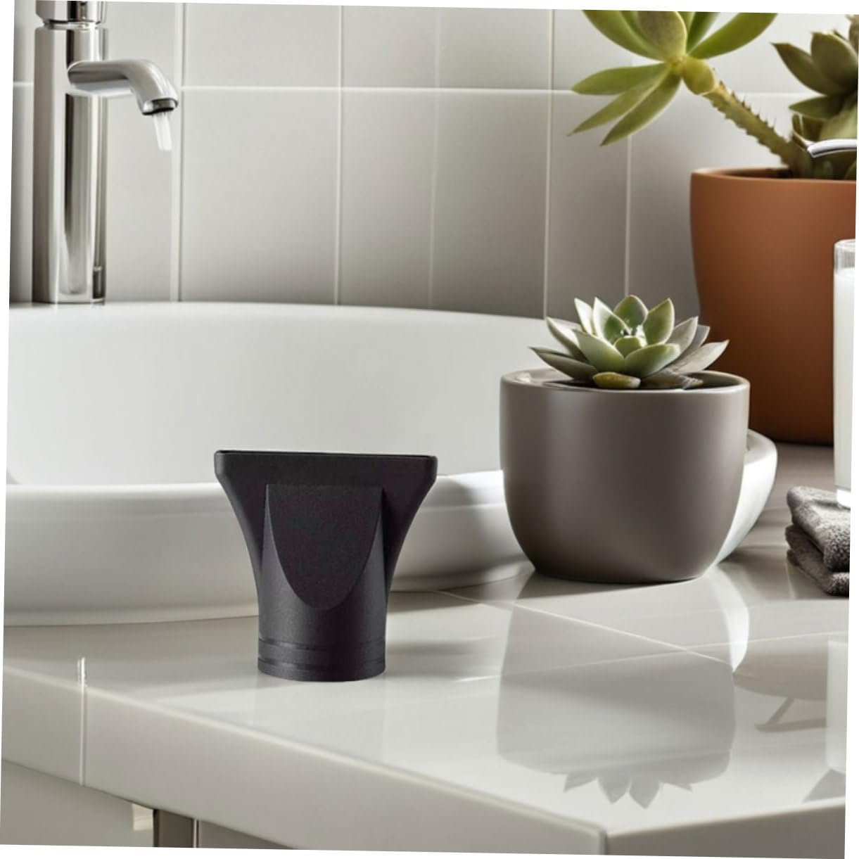 KAILIKETIY 4Pcs High Temperature Duckbill Nozzle Plastic Blow Dryer Nozzle Precision Styling for Hair Dryer Attachment image number 4