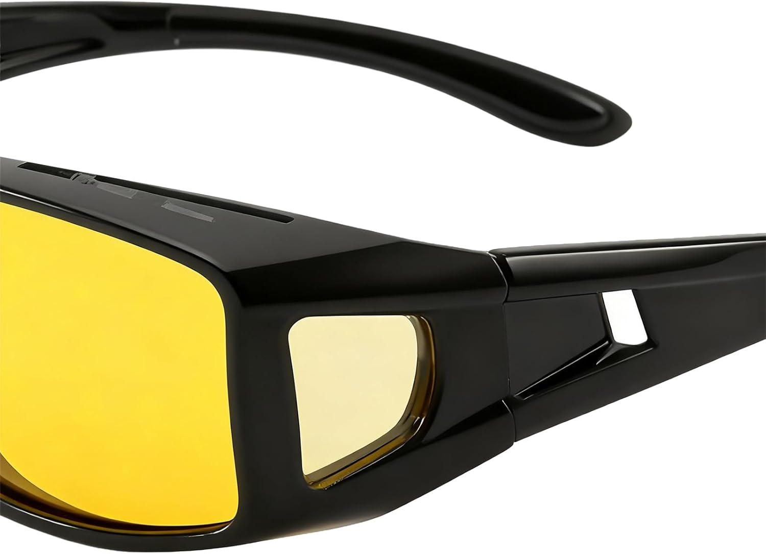 Fizepgo Night Vision Glasses for Driving - Uv400 Protection anti Glare Polarized Goggles,Night Vision Driving Glasses,For Men Women Blocking Eye Safety Computer Fishing Game image number 3