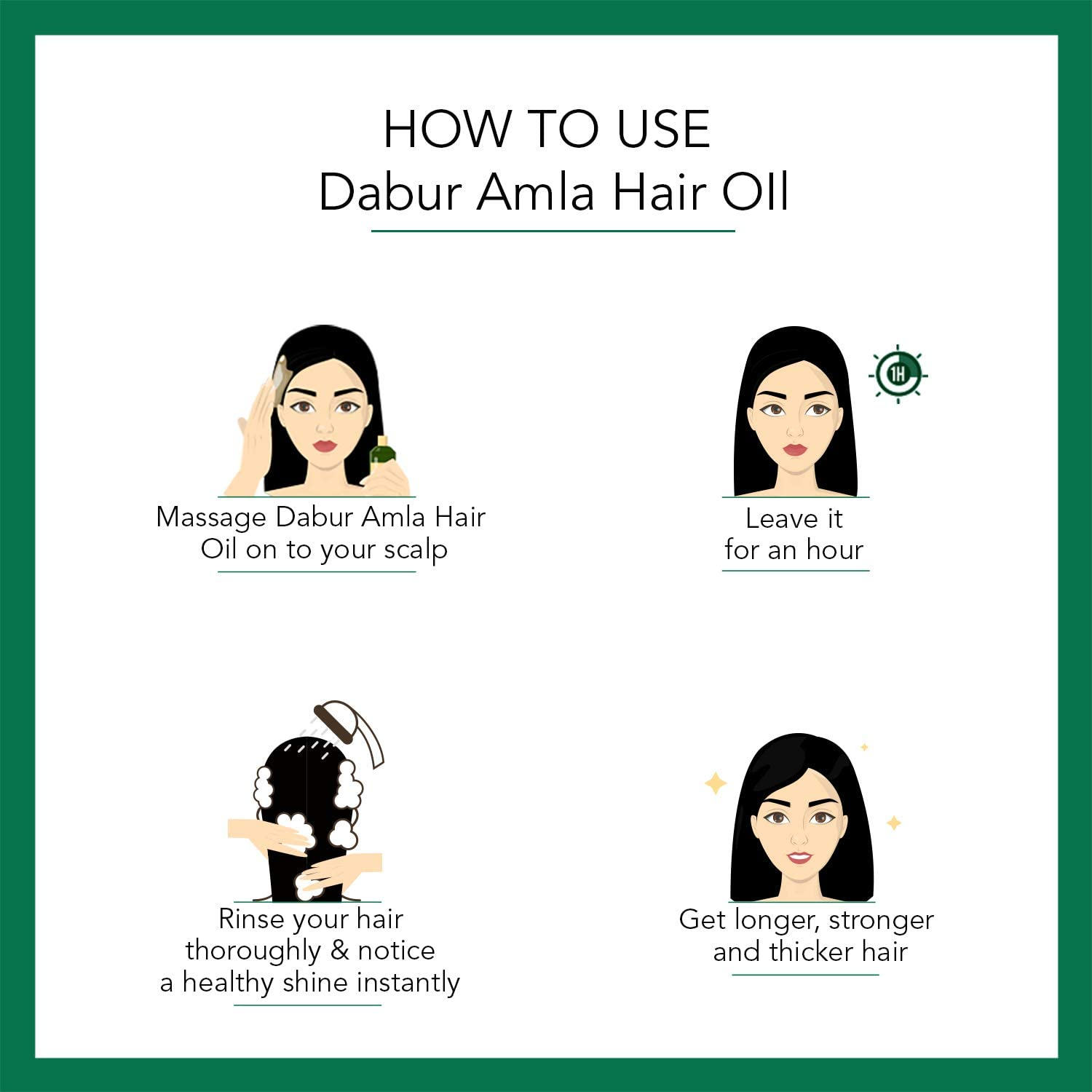 Dabur Amla Hair Oil - for Strong, Long and Thick Hair - 90Ml image number 4