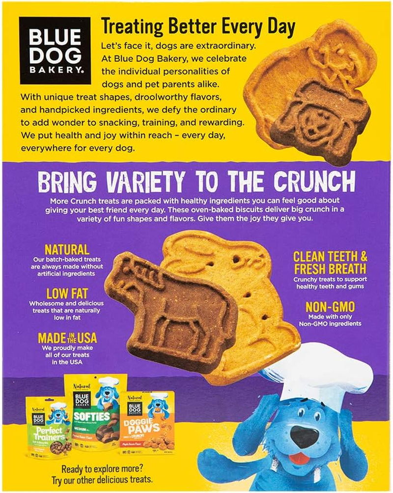 Blue Dog Bakery Natural Dog Treats, More Crunch Large, Assorted Flavors, 18Oz Box, 1 Box image number 5