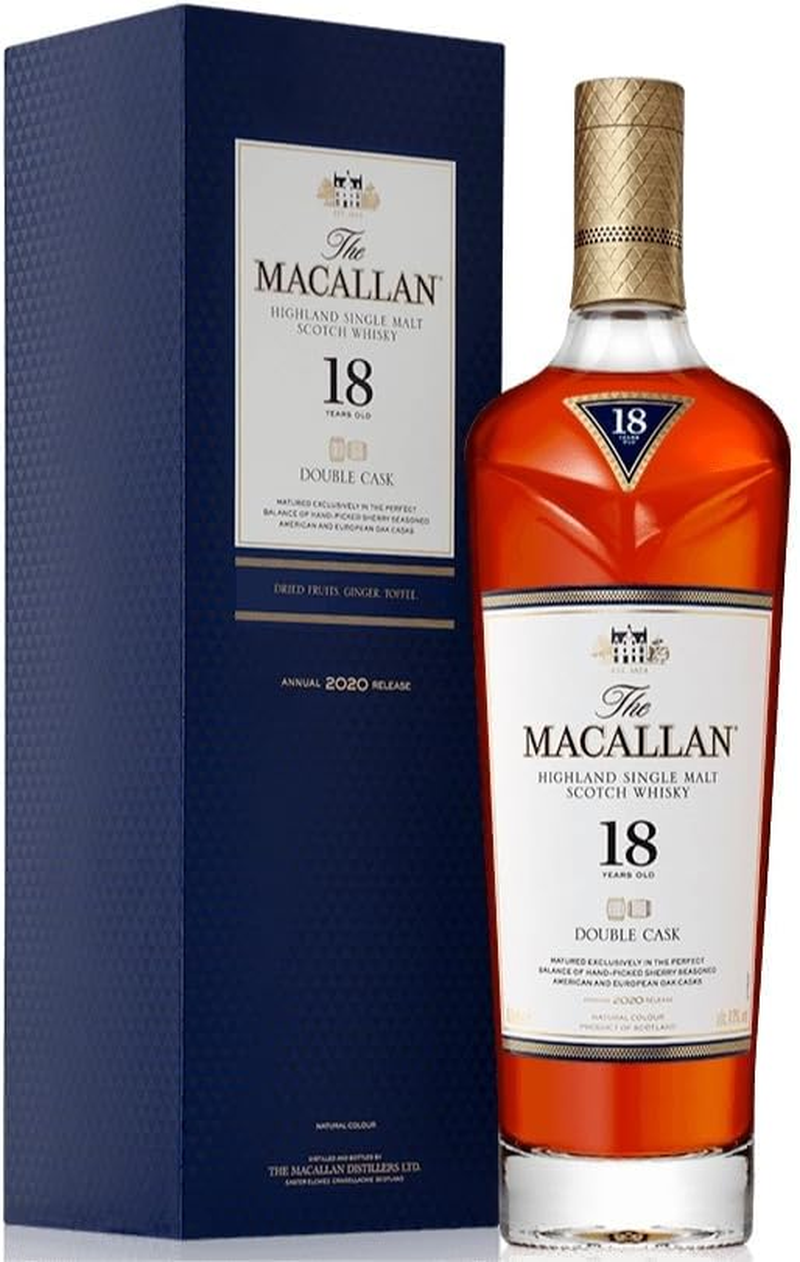 Macallan Double Cask 18 Year Old Whisky 700Ml