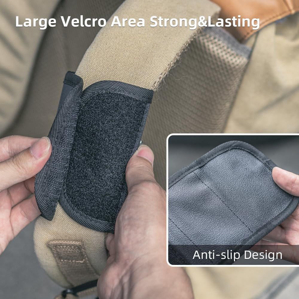 SKEZN Backpack Shoulder Strap Mount Camera with Adjustable Shoulder Pad and 360 Degree Rotating Base Compatible with Gopro Hero 12 Black, Hero 11/9/8, DJI Action 4/3 and More (4.3 * 2.8 * 2.2 In) image number 3