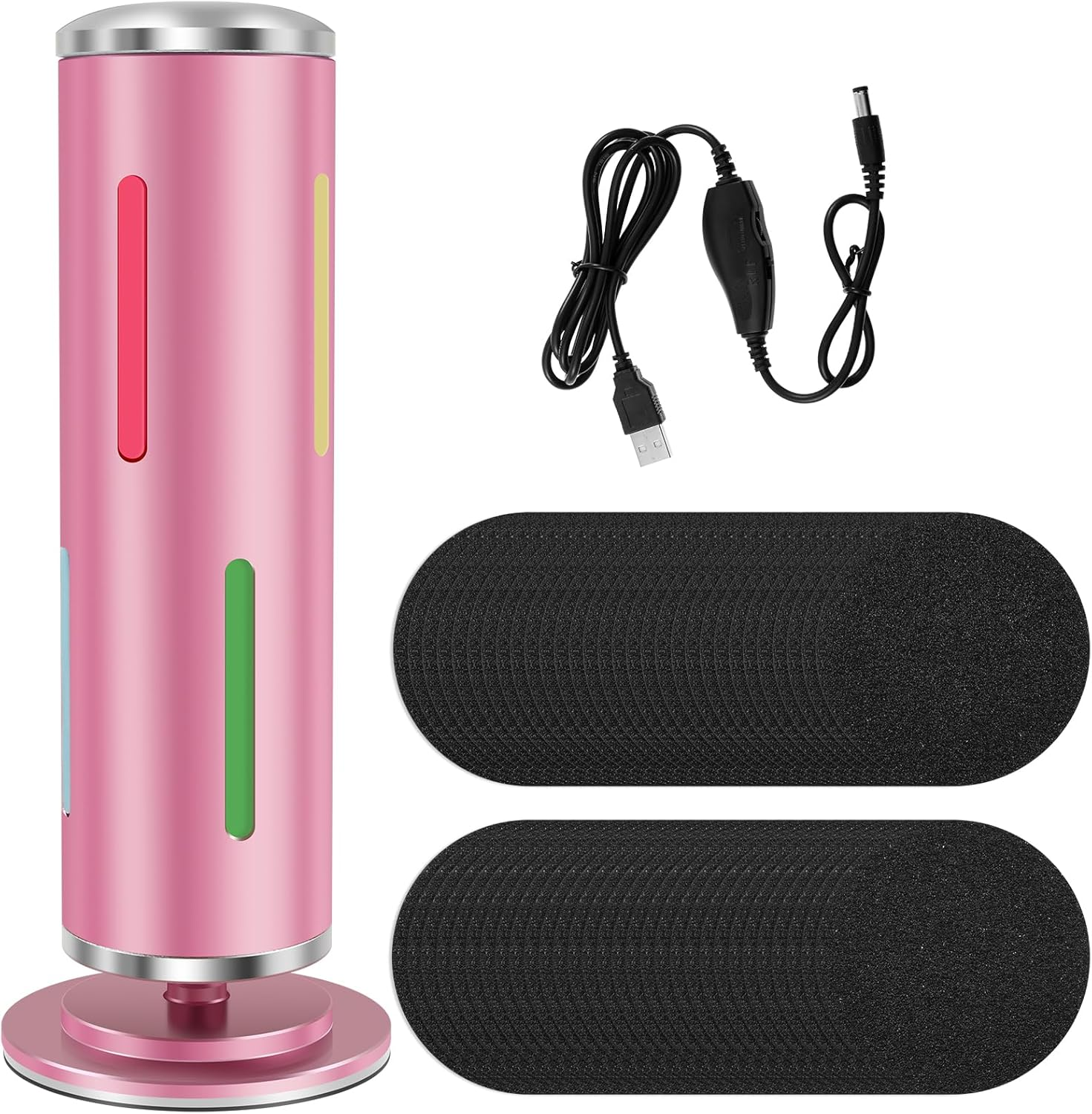 UKQRRTC Electric Foot Callus Remover with 60 Pcs Sanding Discs, Adjustable Speed, Professional Electric Foot File Callus Remover for Feet Dead Skin