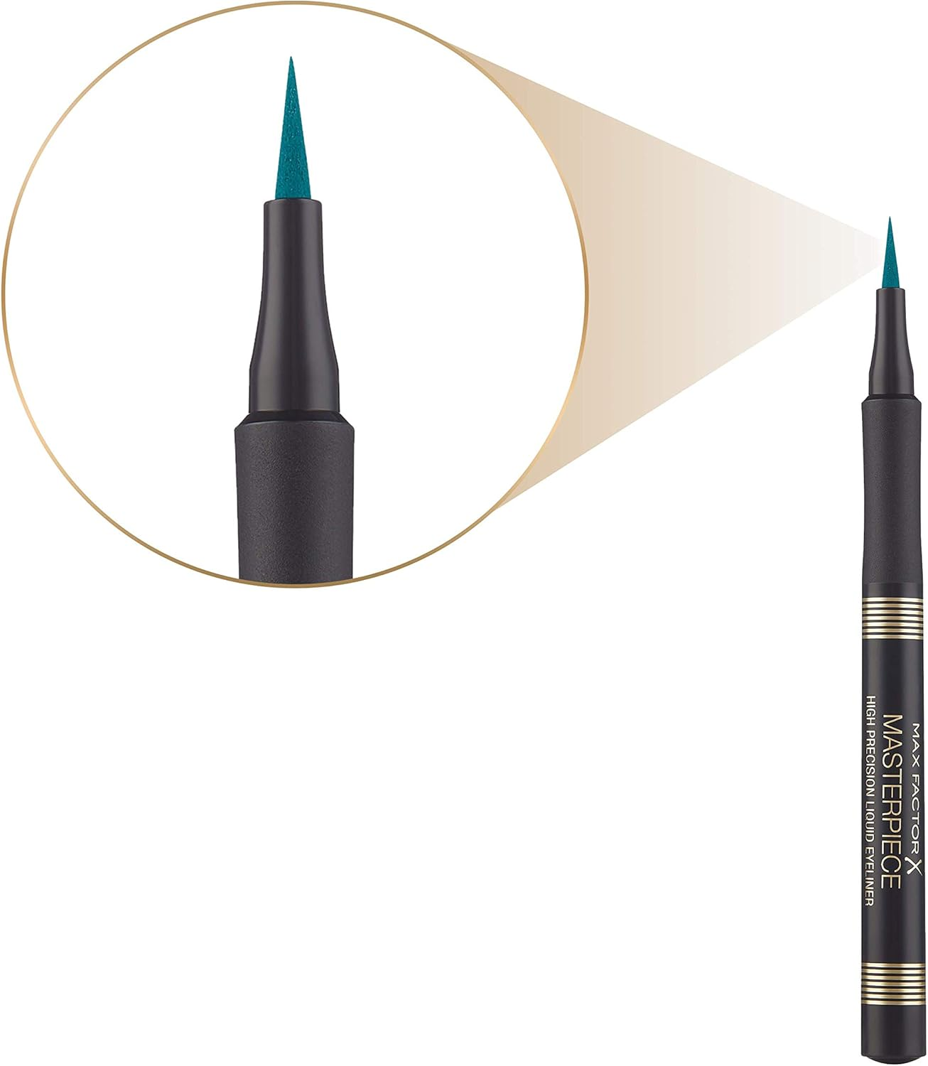 Max Factor Masterpiece Eyeliner Prec E/L Rg Turquoise 40 19 Gb image number 2