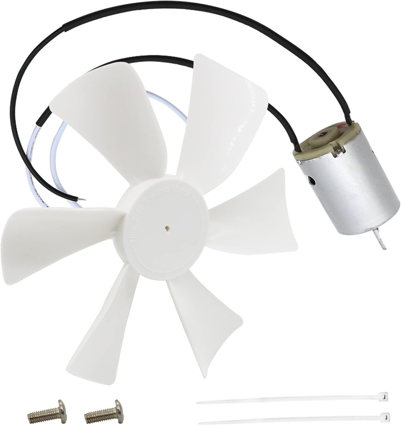 6&rsquo;&rsquo; RV Vent Fan Motor & Fan Blade Replacement, 12V D-Shaft RV Vent Motor Compatible with Heng'S, Elixir, Jensen, Jayco,Toyota Dolphin RV image number 5