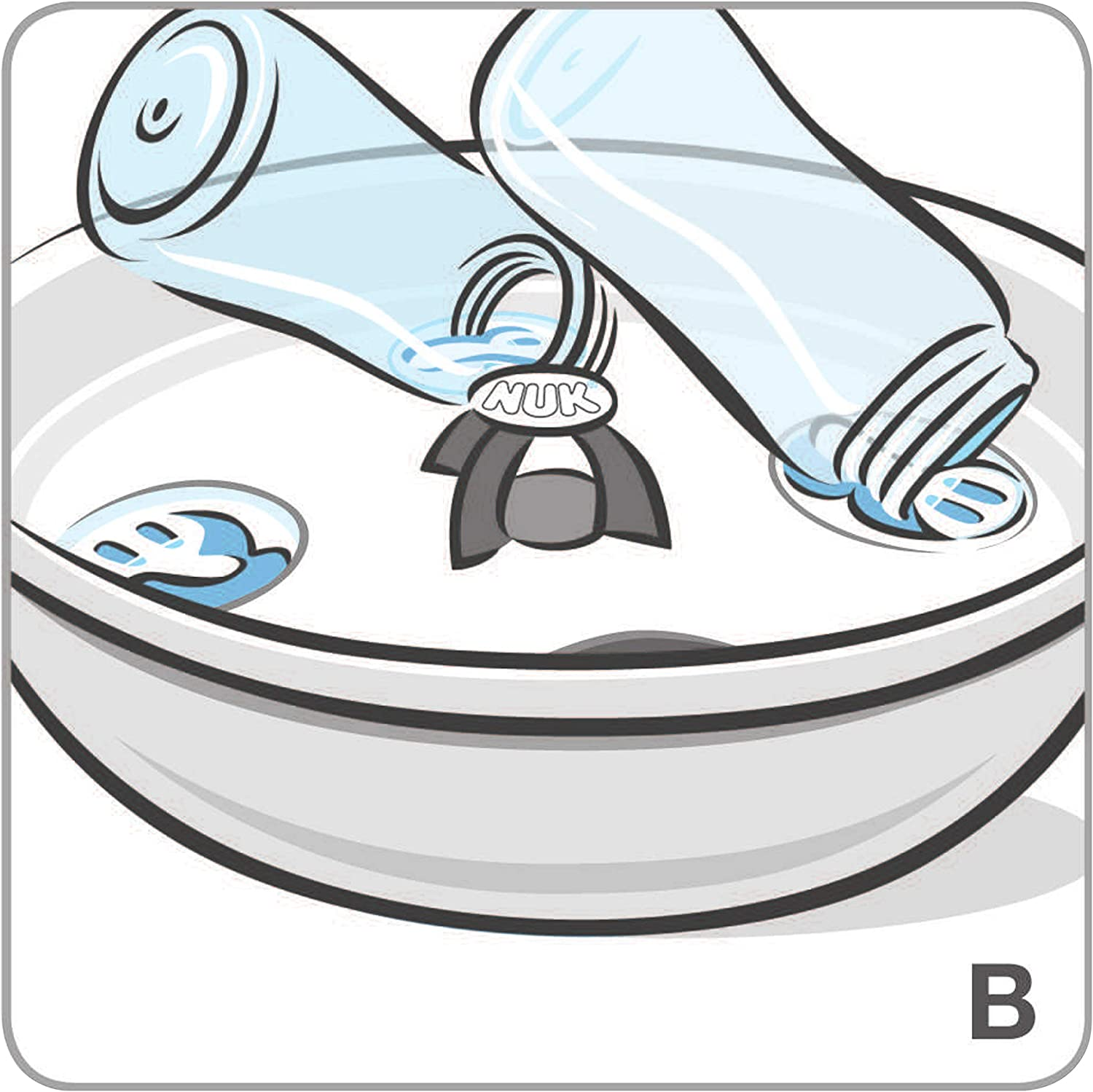 NUK Microwave Steam Steriliser, White, 0 Months and Above image number 2