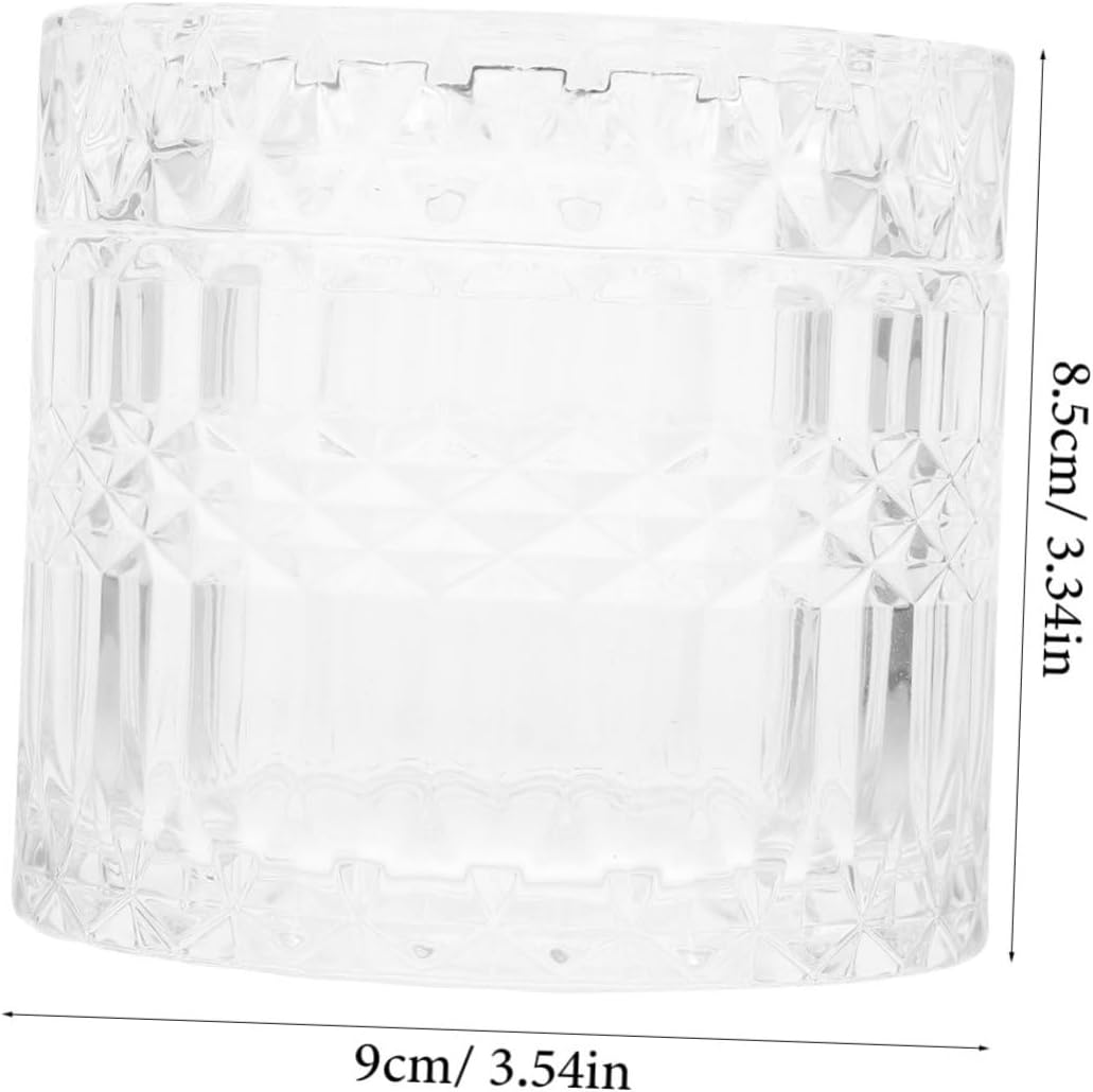 OKUMEYR Glass Storage Jar for Candy Jar and Snack Holder for Home Kitchen Party image number 5