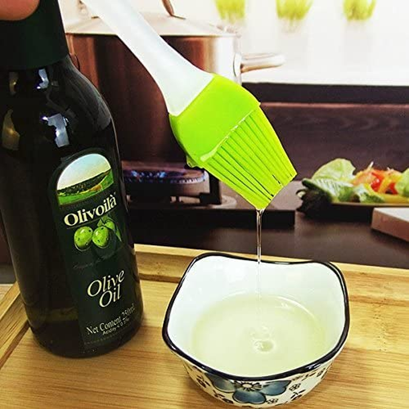 Silicone Baking Pastry and Basting Brushes, Heat Resistant, Durable Kitchen Utensils, Easy Clean and Flexible- Perfect for Perfect for BBQ Meat, Grilling, Marinating Meat, Steaks & Much image number 1