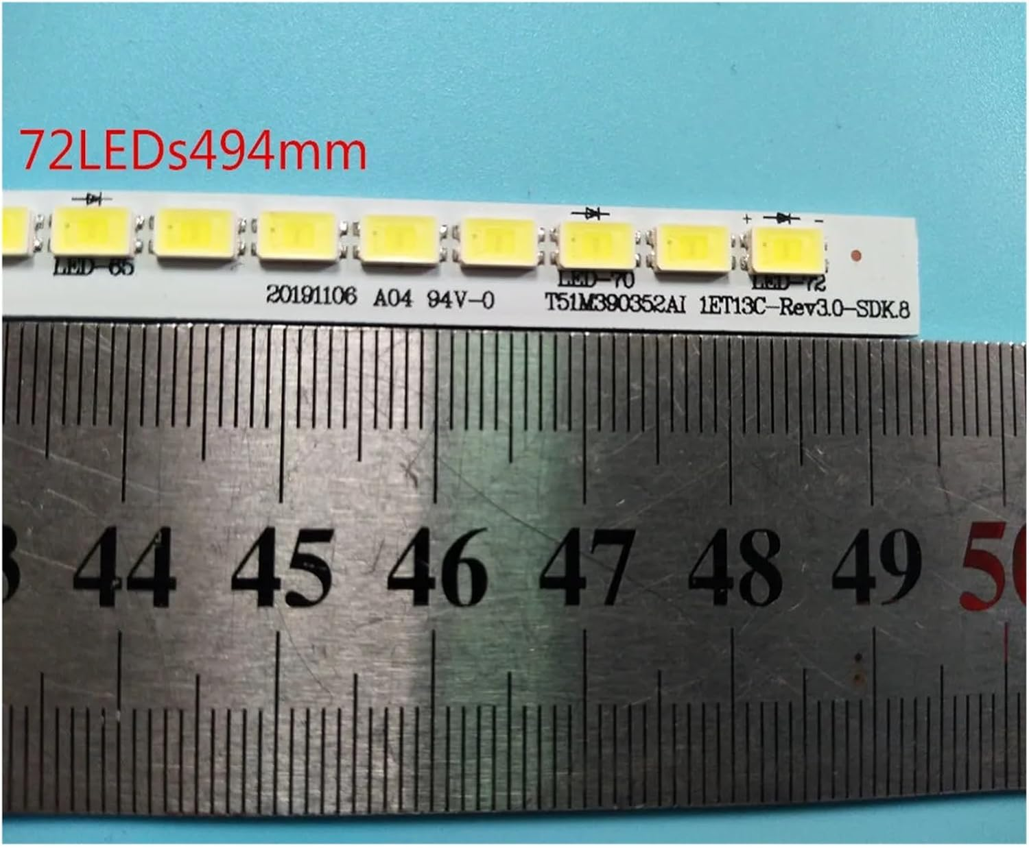 LED TV Backlight T51M390352AI for T52M390354AI1ET13T35 REV1.0 SDK.39 for T-CL LE39D8800 (Color : 1Pcs) - 5Pcs image number 4