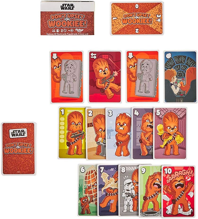 Ridley'S Disney Star Wars Don'T Upset the Wookiee Cart Game 6 Display Set image number 4