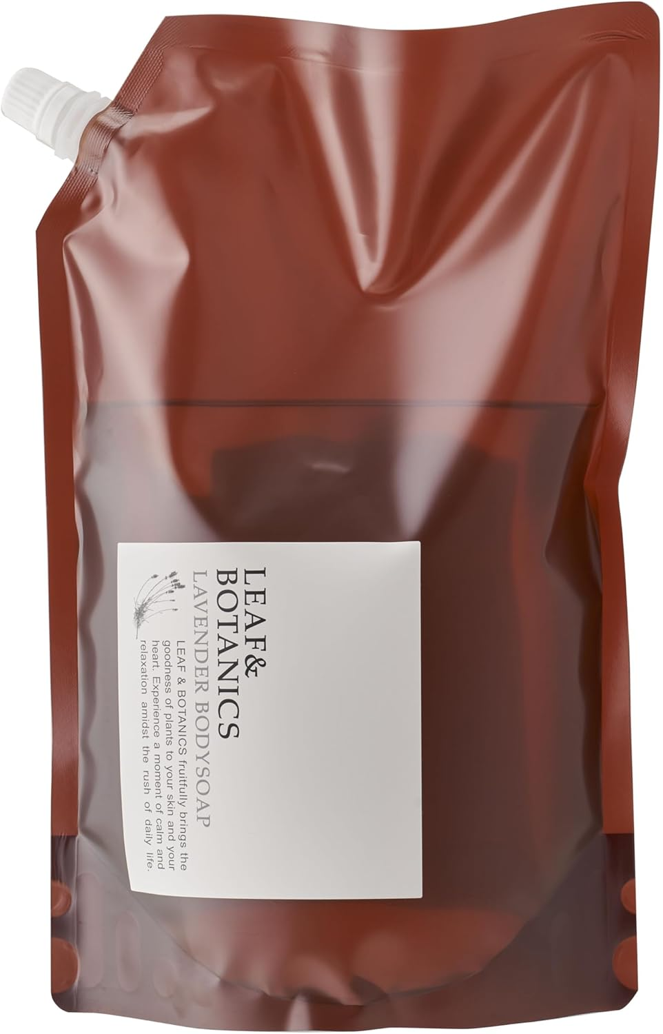 Leaf & Botanics Leaf & Botanics Body Soap, Lavender, Refill, 40.2 Fl Oz (1,200 Ml), 0.4 Gal (1.2 L) (X 1) image number 4