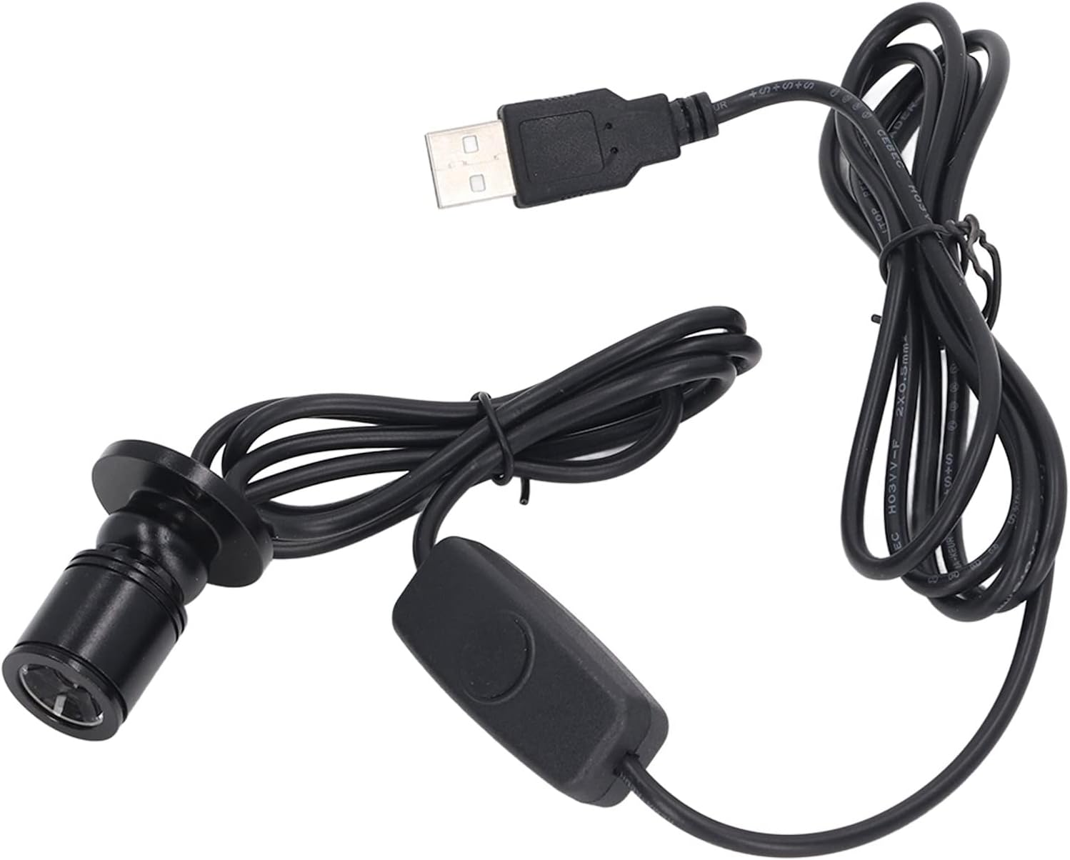 Mini Spot Lights USB Dimmable LED Spotlight with 6.6Ft Cable, Bright Light, Compact Design, LED Spot Lights Applicable Indoor Accent Light for Showcase Jewelry Cabinet (Warm