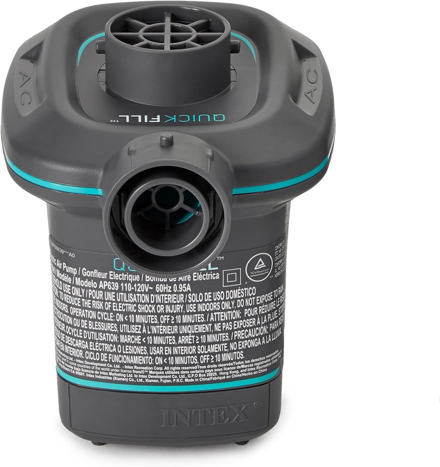 INTEX 66640AU - 220-240 Volt Quickfill Ac Electric Pump image number 1