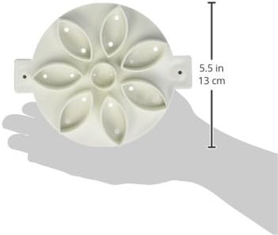 Paderno World Cuisine Daisy Imprint Dough Bread Stamp, 3-1/8-Inch Round image number 1