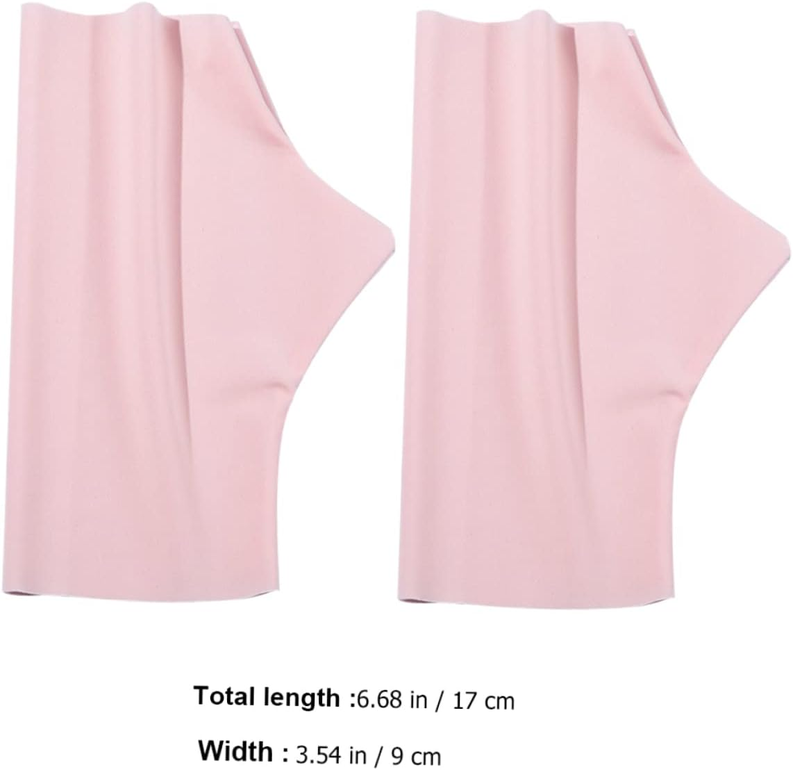 Ipetboom Nail UV Gloves 1 Pair Ice Silk Nail Gloves Uv Protection Gloves for Manicure anti Uv Hands Gloves anti Gloves Manicure Gloves anti Uv Nail Art Gloves Miss Summer Nylon Dryer Pink image number 4