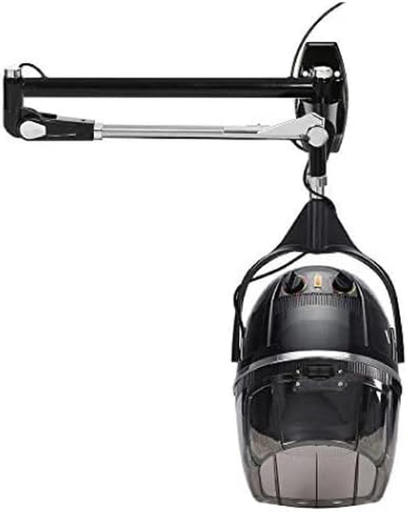 Hanging Hooded Hair Dryer Wall Mounted Bonnet Hood Hairdryer Salon Equipment image number 1