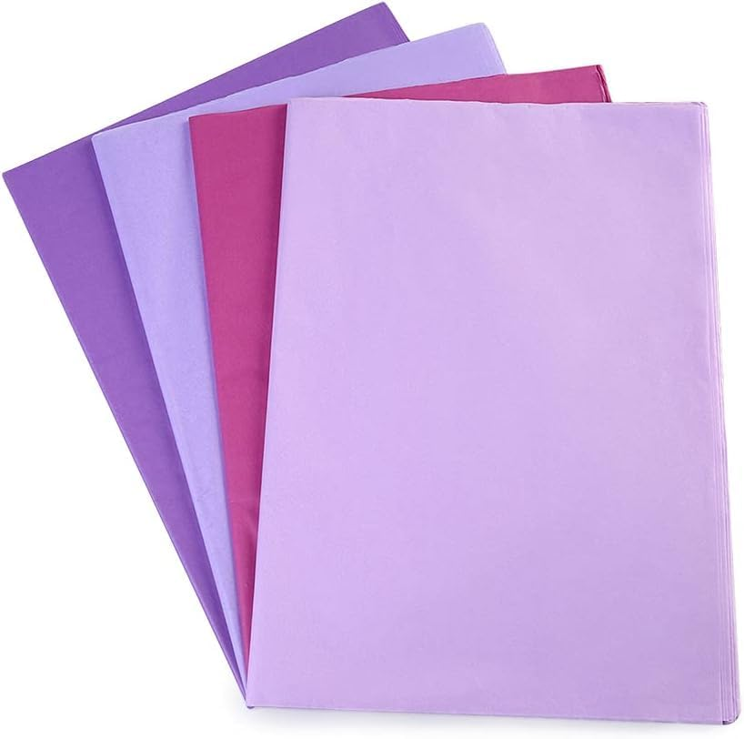 160Pcs Multi-Color Tissue Paper Sheets 50X35Cm - Perfect for Weddings, Birthdays, DIY Crafts, and Holiday Decor (Red Series) (Red Series)