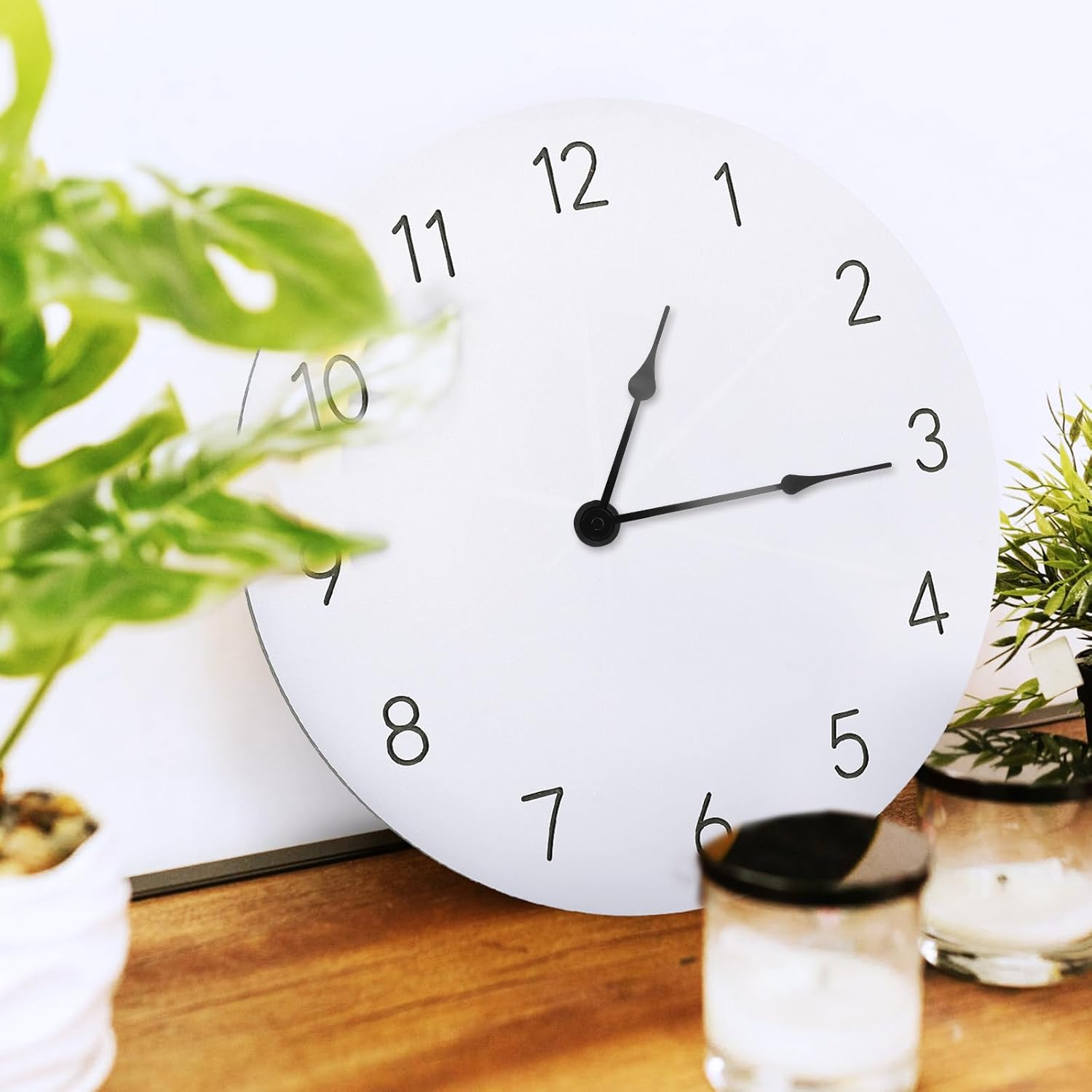 Angoily 1Set Metal Clock Mechanism Kit Complete Replacement Parts Set with Clock Movements and Hands for DIY Clock Repair and Assembly image number 2