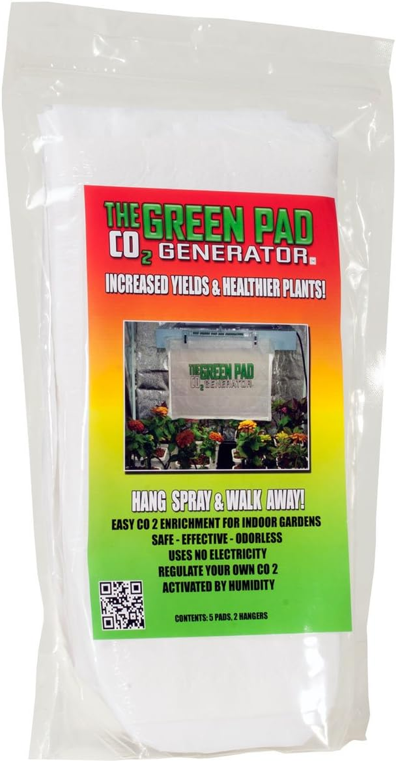 The Green Pad GP6050 CO2 Generator Contains 5 Pads W/2 Hangers image number 2