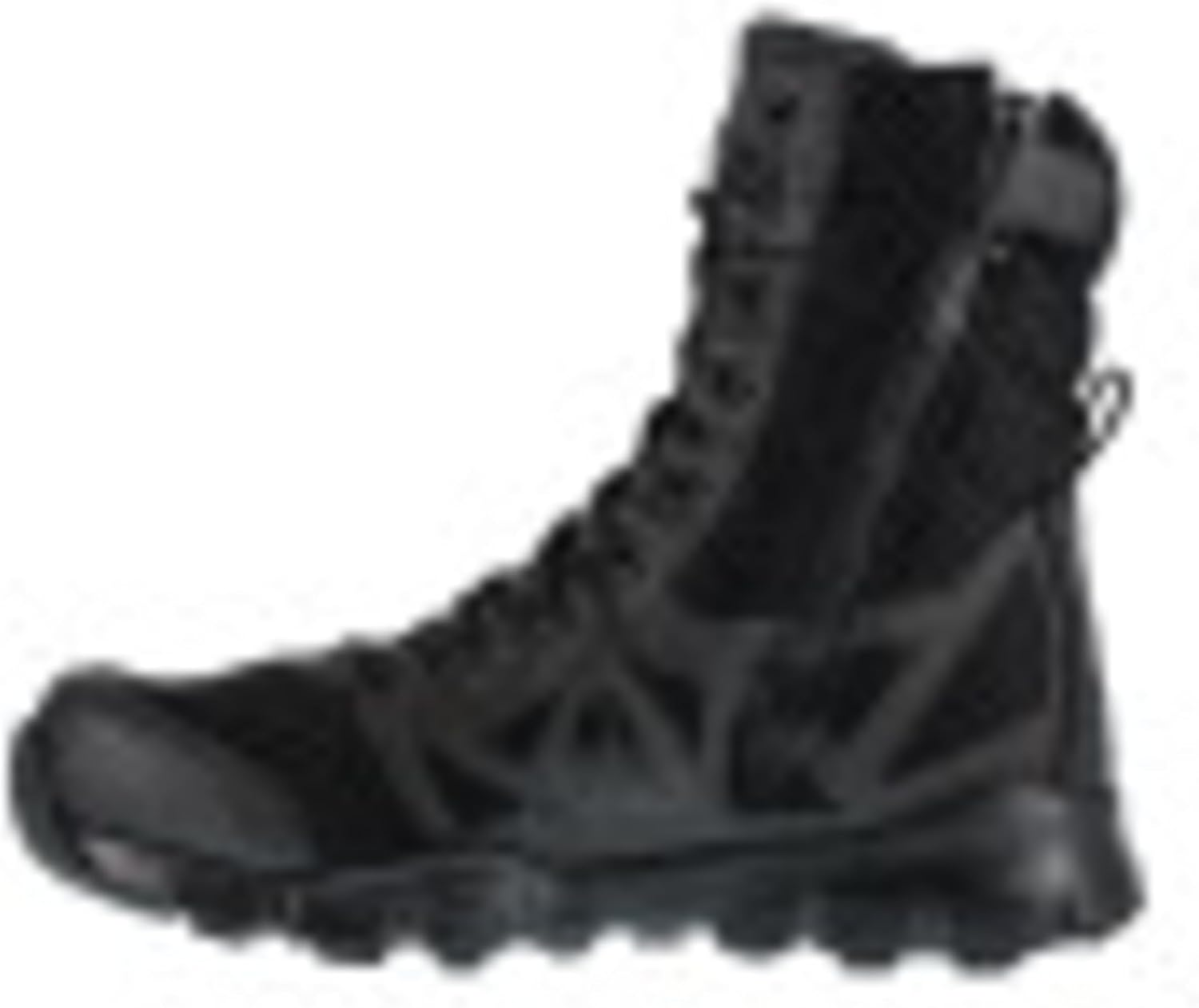 'Reebok Men'S Dauntless 8'' Tactical Boots with Side Zip' image number 2