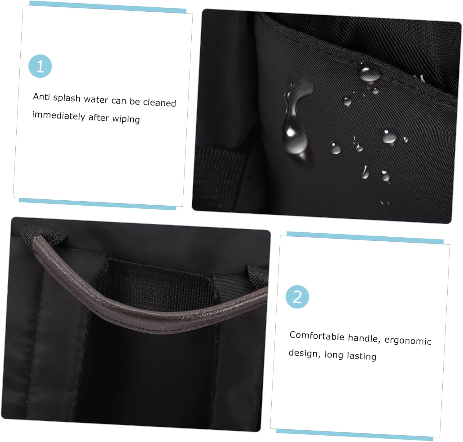 Convertible Diaper Bag Backpack Drawstring Wet Dry Separation Travel Diaper Backpack Storage Organizer for Toys Milk Bottles image number 5