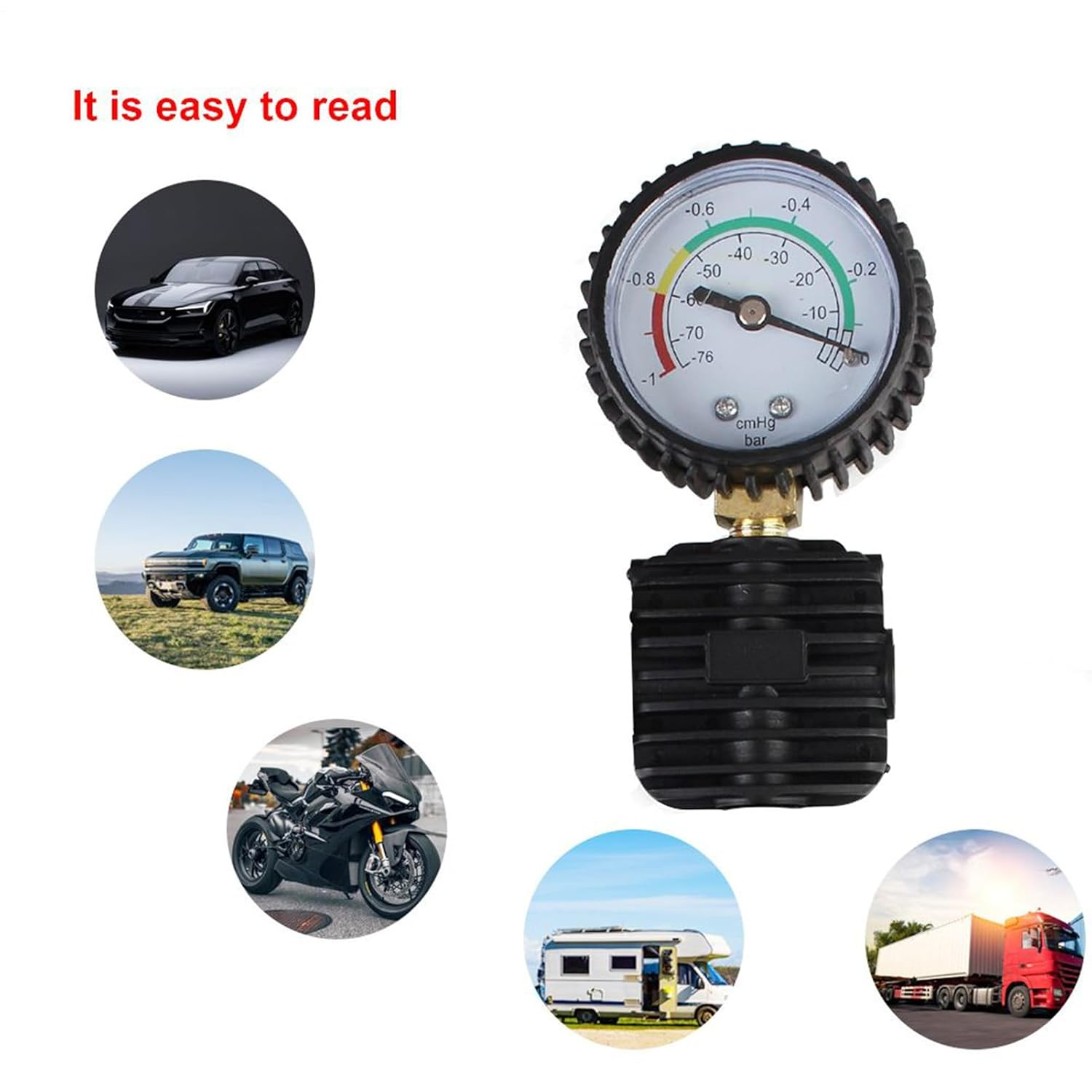 Mivpzisk Coolant Vacuum Refill Kit | Coolant System Vacuum Leak Test - Leakage Detector Gauge Refill Tool for Garage Repair Truck Car Vehicle Automotive Fluid Management image number 1