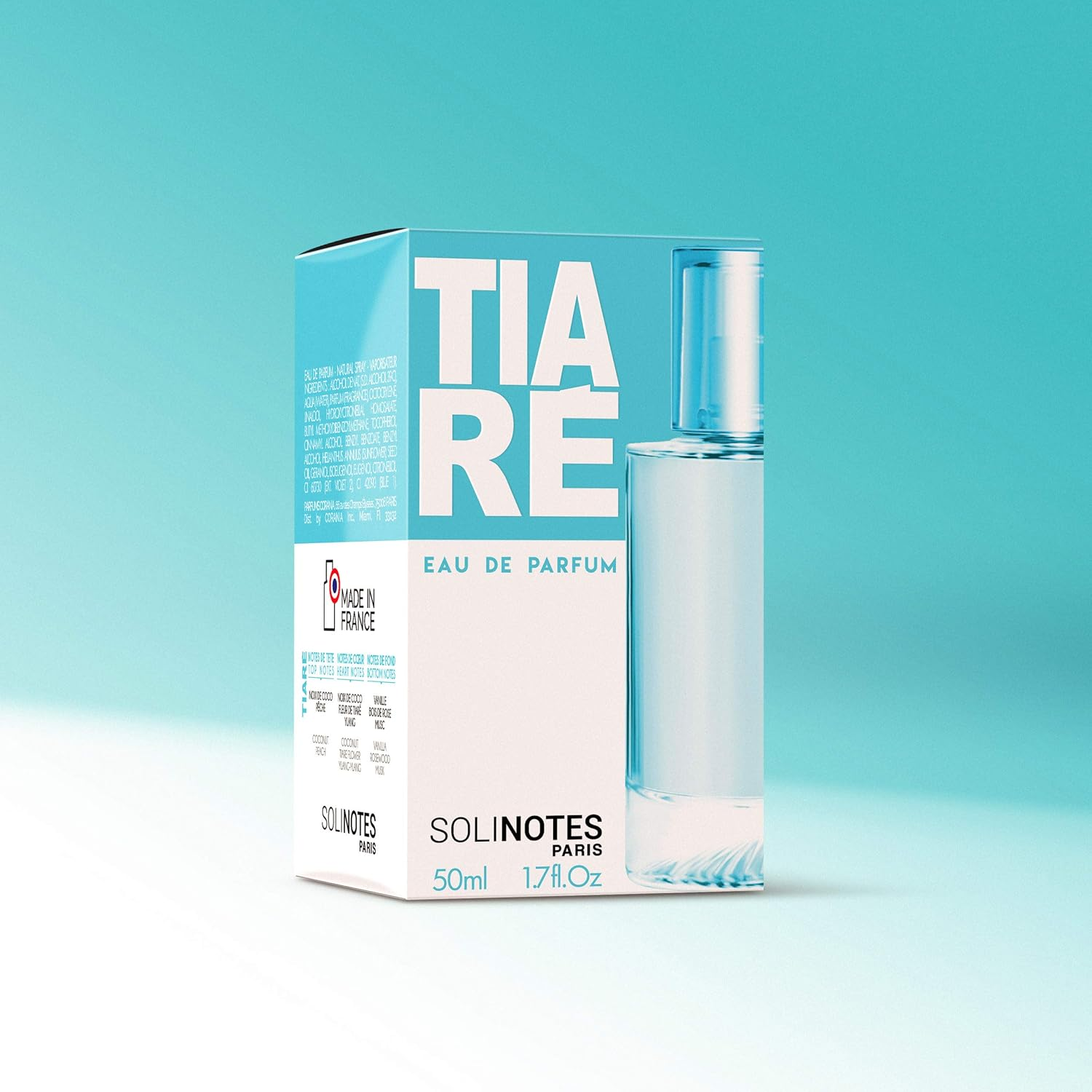 Solinotes Paris Tiare Flower Eau De Toilette Rollerball 10Ml image number 1