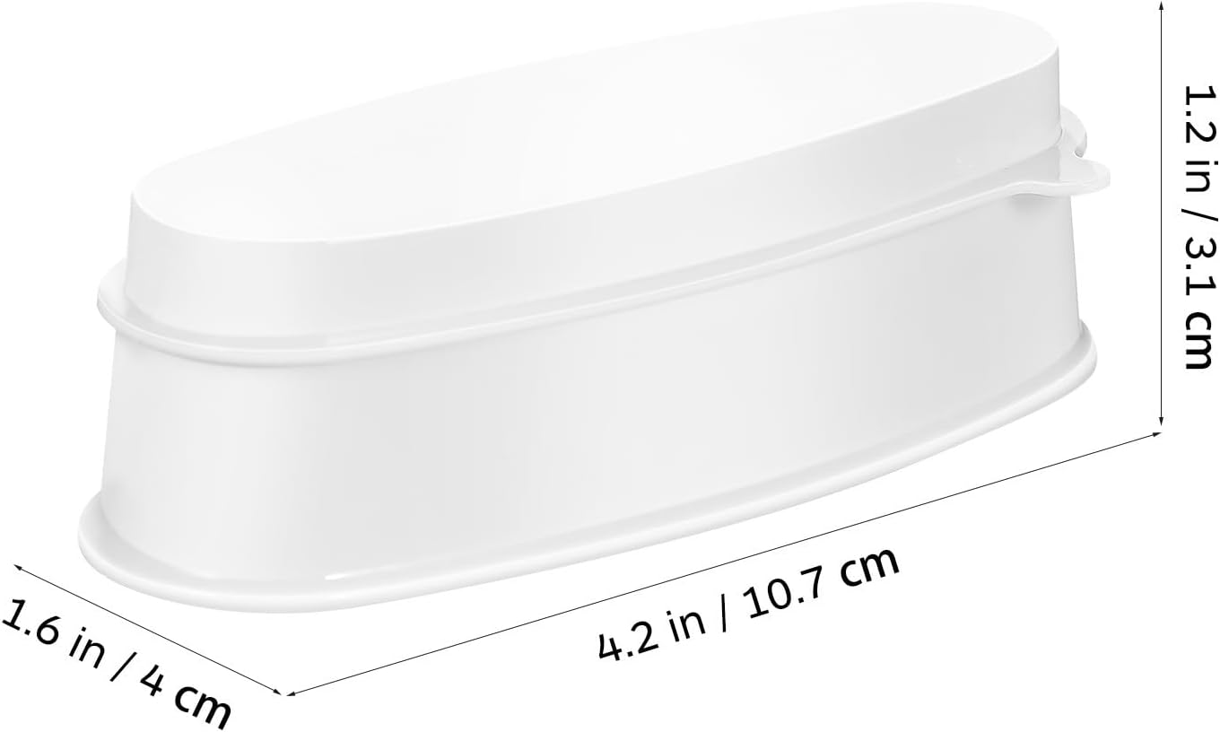 DOITOOL 3Pcs Nail Dip Powder Trays Set Plastic French Tip Nail Dipping Boxes for Manicure image number 4