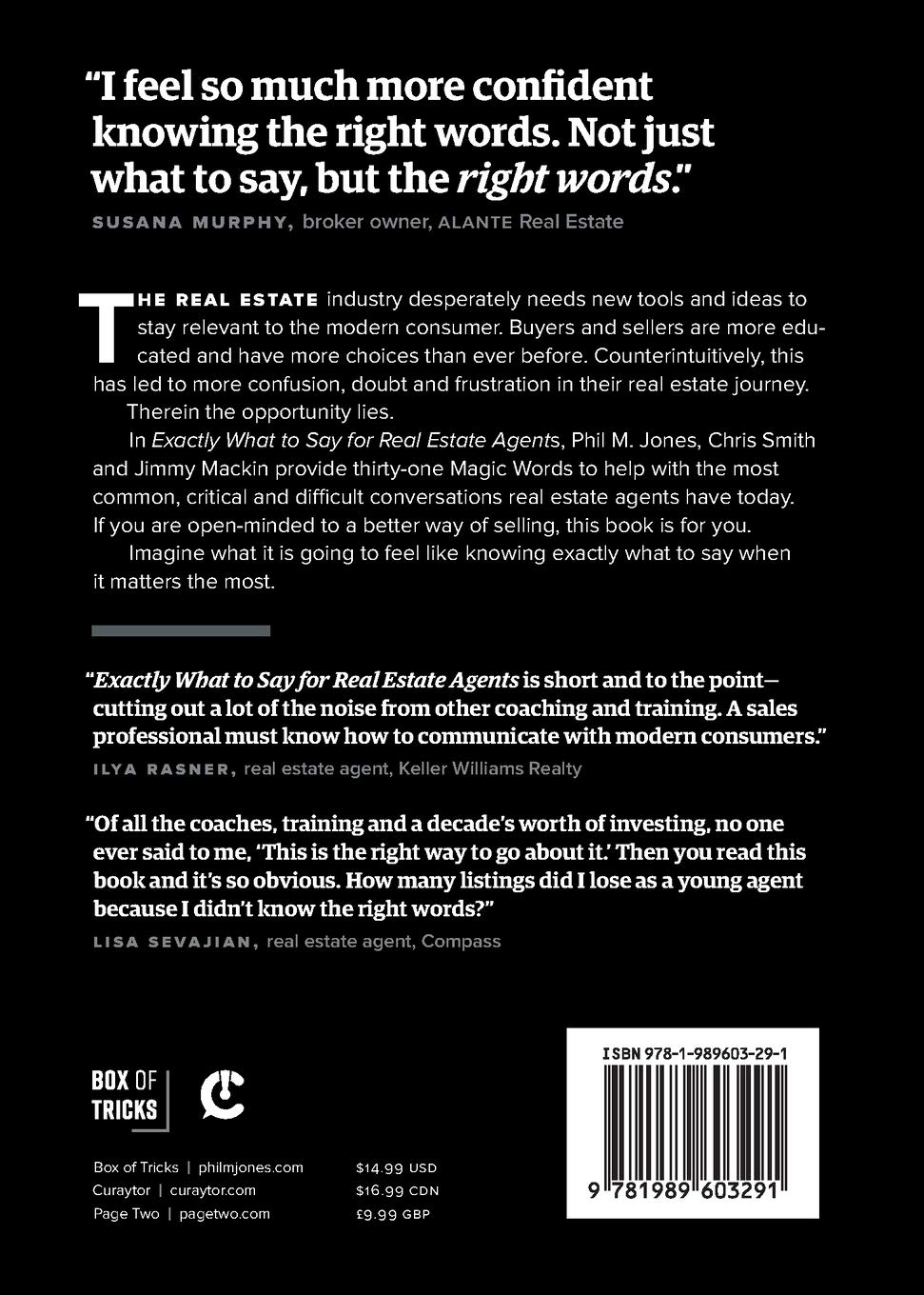 Exactly What to Say: for Real Estate Agents