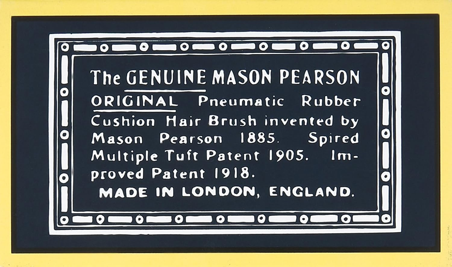 Mason Pearson Sensitive Handy Brush - SB3 Dark Ruby, 2 Count image number 3