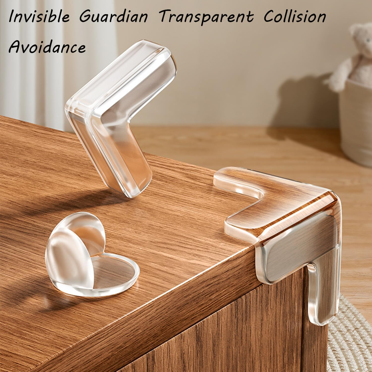 Clear Corner Guards Table Corner Protectors,30Pcs Clear Desk Table Corner Protector,Clear Furniture Edge Corner Protector,Silicone Safety Edge and Corner Guard,Corner Protector Table Corner Protector