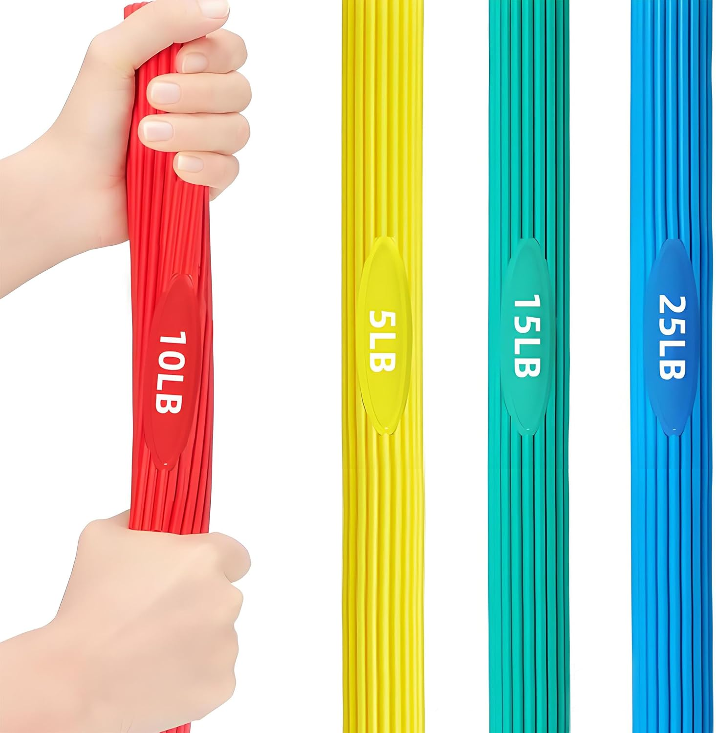 Flex Therapy Bar for Golfers Elbow & Tendinitis Relief &ndash; Resistance Bar for Wrist & Forearm Pain, Improve Grip Strength & Recovery &ndash; Physical Therapy & Rehab Training Tool image number 6